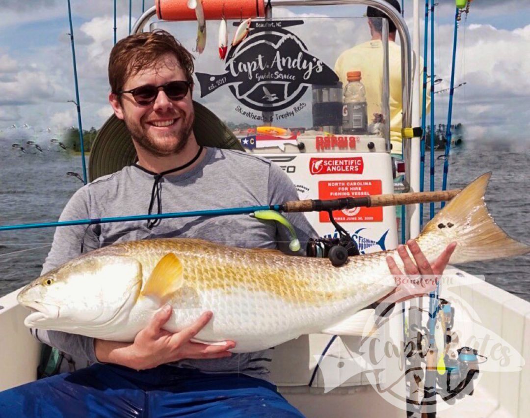 B Maynard with his second trophy drum of the day! The TFO MedHvy Inshore rods and Florida Fishing Products Osprey 5000 getting the job done on these sea monster day in and day out!