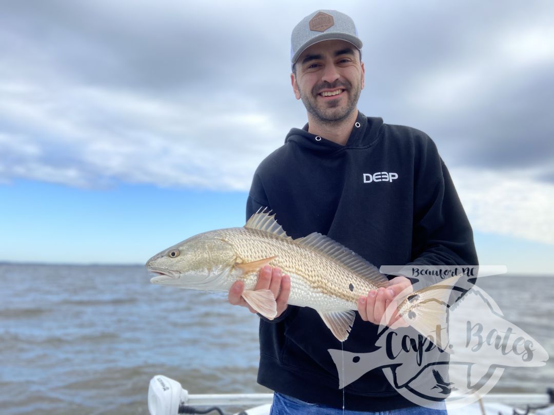 This group of old high school buddies from Rhode Island made the best of the day, despite the wind. We made the call to go red fishing with stead of going in the ocean and it paid off big time!