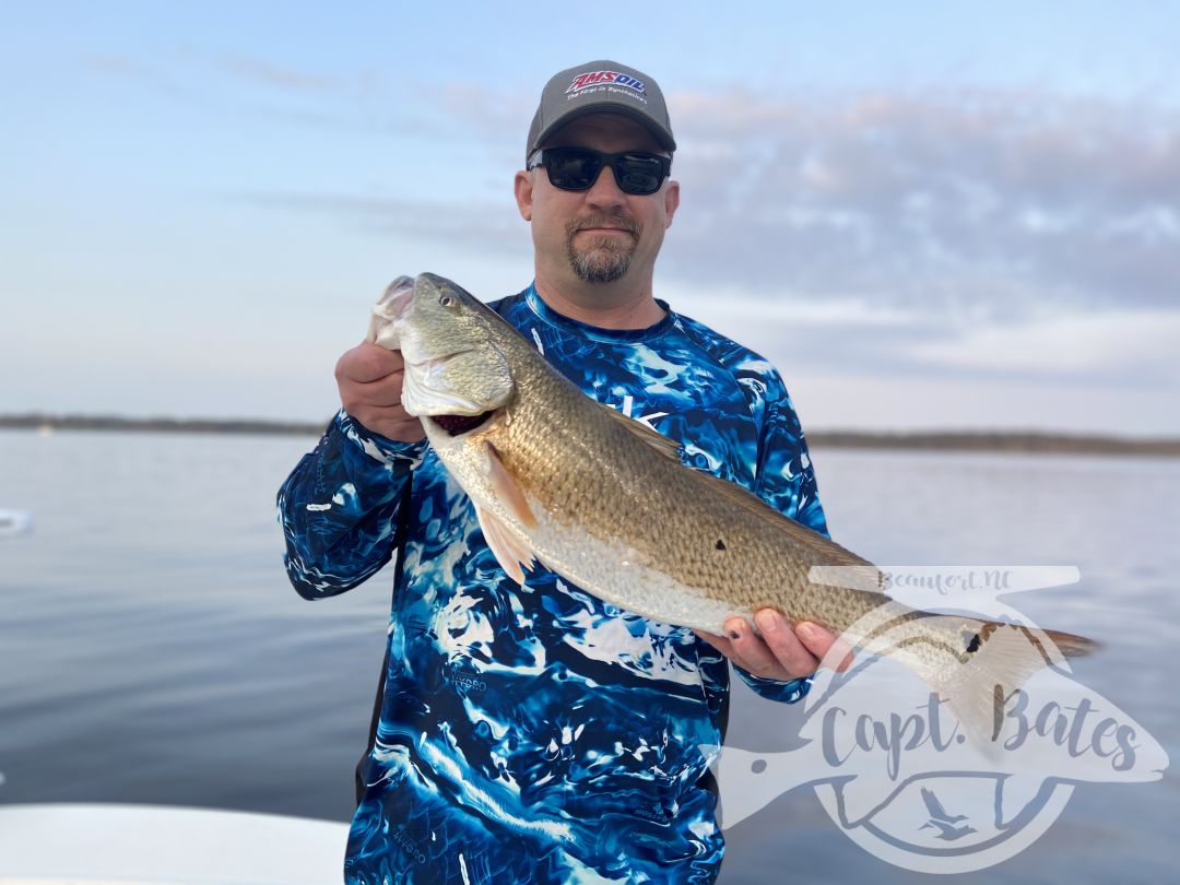 Mr Dan from northern Wisconsin wanted to do something he’s never done before and knock multiple new species off the list. First two fish he put in the boat were  26 7/8” and 26 1/2” on skitterwalks. Some misses and a windshift, got on some smaller trout and plenty of flounder again, before getting a good big trout and redfish bite going trout 18-22” boated and a couple heartbreakers shaking the plug. Great time listening to ice fishing, trapping and duck hunting stories from the wild north land.