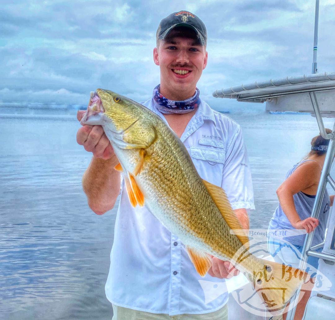 Redfish of all shapes and sizes for this Marine and his family! Top water slots All around and grinded our for a trophy redfish for his dad! Dodged thunderstorms and had a great morning with great company!