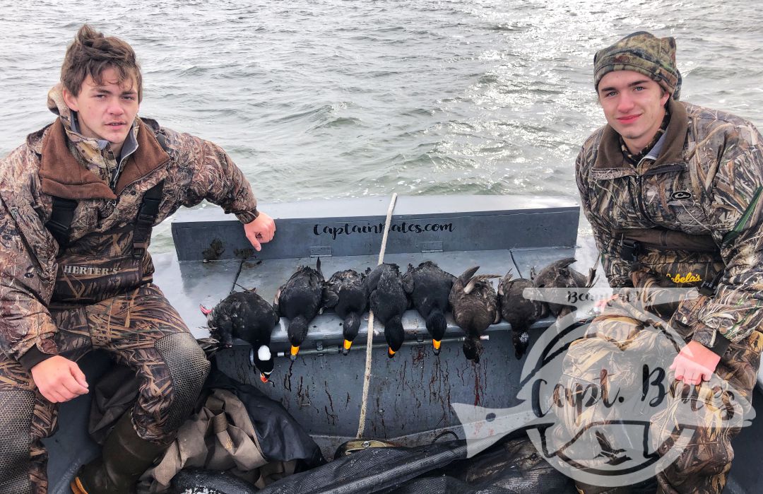 Had the pleasure of closing out the regular 19/20 duck season with two great young guys. They grew up hunting swamps, and today was their first experience ever hunting sea ducks, or in a layout boat. Conditions did not allow us to get directly on the “X” but we got close enough that they made short work of their 2 man limit! Great way to close out the season, showing two young hunters a totally different experience then they’ve ever had! Until next season 