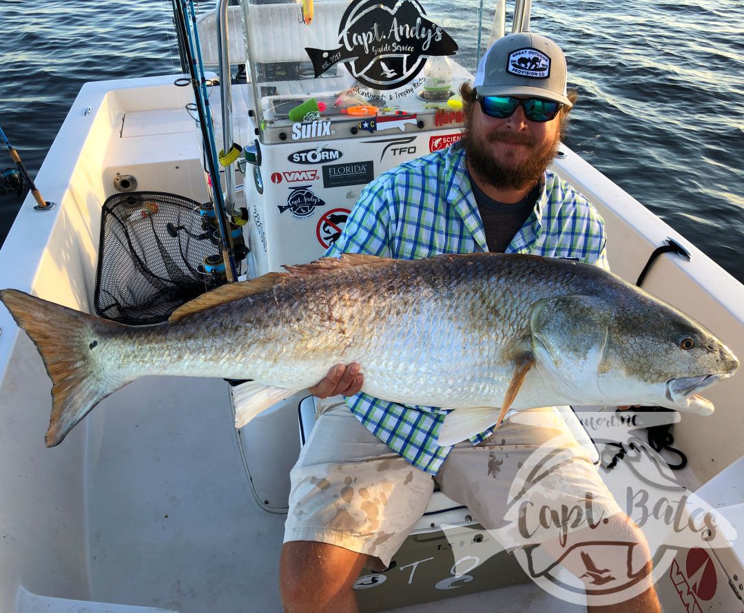 Had a great trip with this half(better half if you ask them) of Andrews bachelor party. Found fish on baitaballs away from the holiday crowds early and stayed with them, and it payed off! We went 6 for 8 and everyone landed citation drum and ended with a double! Zach even caught his first drum ever and biggest fish ever! Fun day with this crowd!