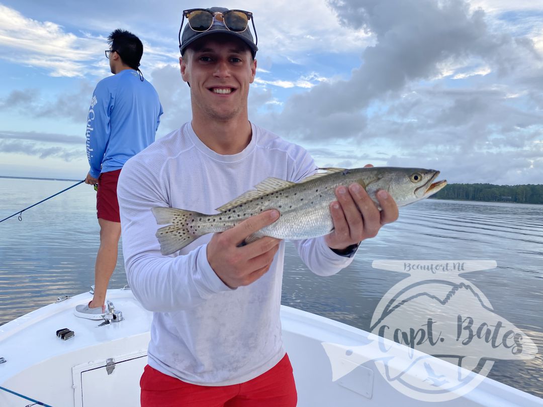 Great morning inshore fishing with this crowd from Minnesota. Tons of pullage from specks and slot redfish!