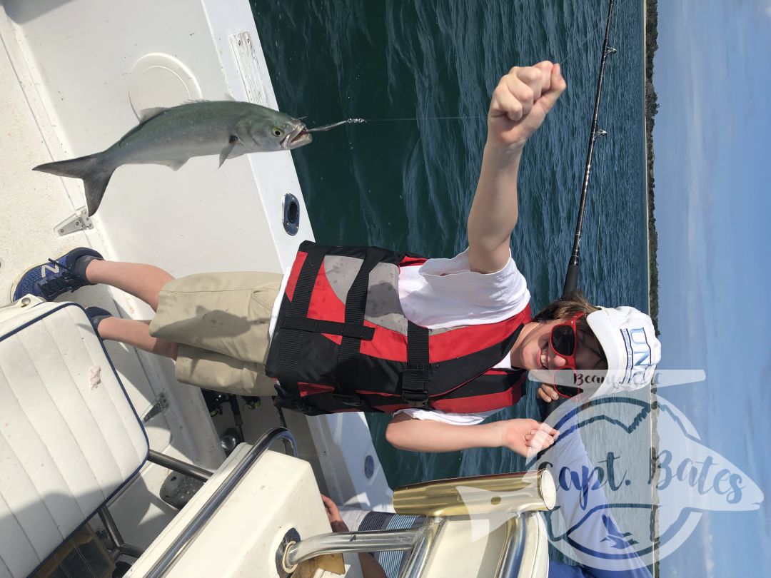 Had three young men and their dads this morning catching Spanish, flounders, bluefish and the fish they nicknamed “Loser fish”(lizard fish) 