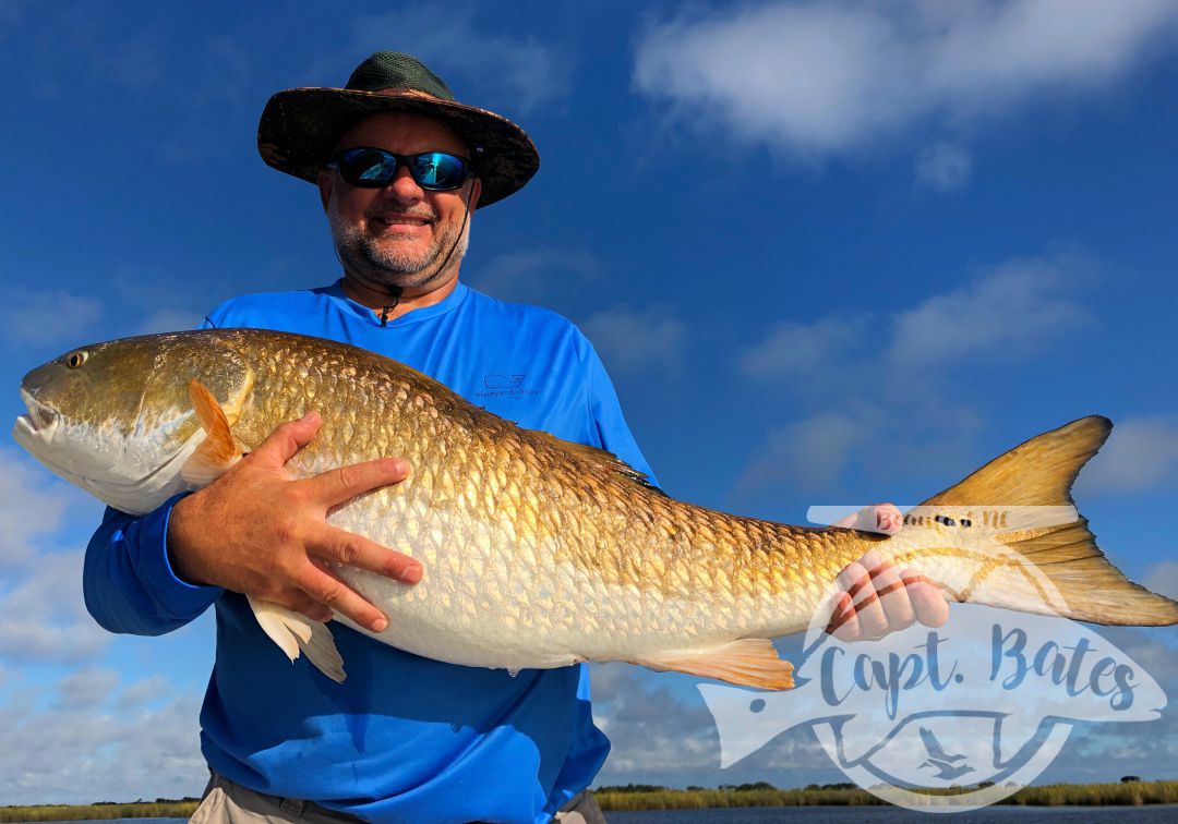 What an awesome couple I had the pleasure of having on the boat today! Mr Harvey has been fishing all over the country, and has been wanting a citation red drum for a long time. He also really wanted to hit that 50” mark, well he did both today! Him and Mrs. Tina are trying to spend more time together, and experience different things. Well, they got to experience about the best of what the Neuse River has to offer! Mrs. Tina went from admitting she didn’t have much experience fishing, to casting and hooking trophy fish like a pro, she ended up landing several all on her own. Seeing them learn what we’re looking for and how to properly work the artificial bait on the TFO Rods was great, congrats guys! Look forward to sharing the boat with y’all again. 