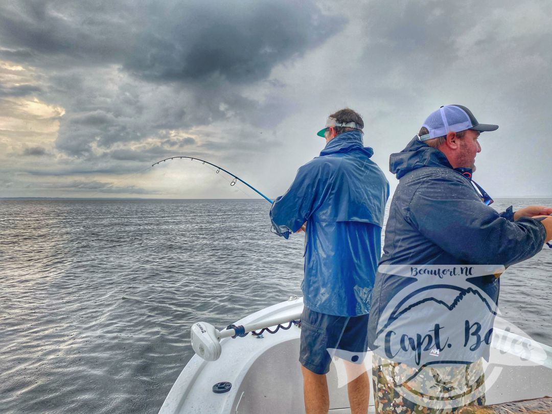 I don’t even know where to start with today’s report...rain band looked like it was going to push north and get out of the way early, it hit the river and grew. We stopped and threw some topwater at trout waiting for it to pass, missed a handful of trout blow ups. Decided to go big redfish corking and found some in the heavy rain. 

Changed gear for a little bit when it slicked out and everyone caught slot redfish on topwater. Mr lee missed a blowup and his buddy asked if he wanted him to show him, the fish, Lee told him ya, well he did! He threw over to the same spot hooked the fish and it had a $100 tag in it! 