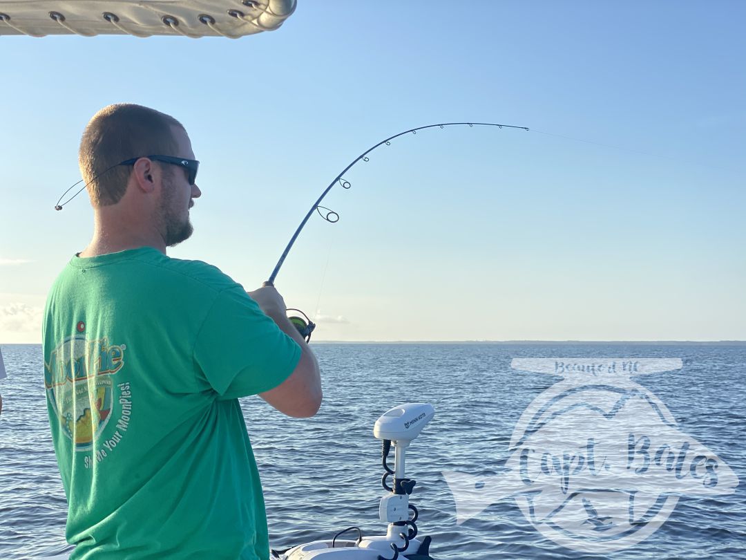 Finally the big fan shut off and we were able to get back after the trophy red fish! Hurricane 2 years ago and a bad nor Easter last year kept us from getting after em! But the Prevette’s wait finally paid off with gold!