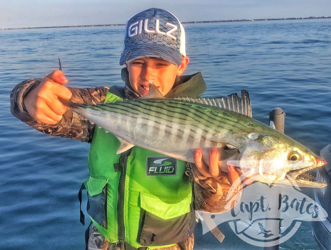 Beautiful day and Epic nearshore fishing with my main man Buddy. We caught Bonitos about every way possible! Then found some jumbo albies along the beach that wore my man out, he napped 3 times before we got home! He complained his arms hurt, very successful day!