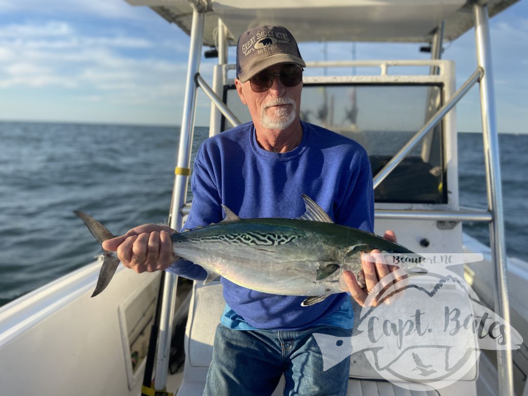 False albacore fishing remains great most days! Also seeing excellent Spanish mackerel fishing!