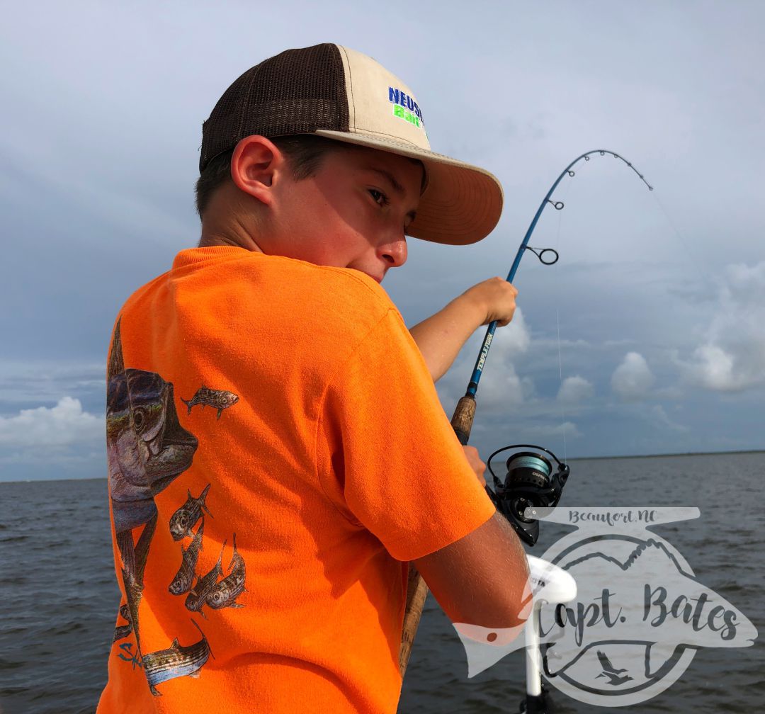 Had a great couple hours this afternoon  with my Son Buddy, and his best friend Corbett! Corbett did an excellent job hooking and fighting these Neuse River buffalo reds! Was super proud of the way Buddy helped him, untangling lines, giving instruction, netting the fish, and encouraging his friend! I think he’s starting to feel the enjoyment from helping others catch their fish of a lifetime!