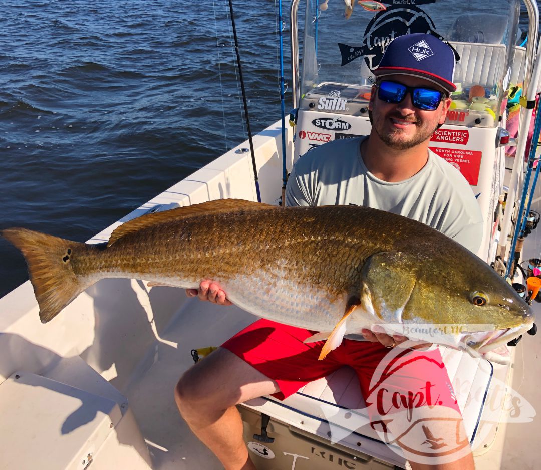 Had a great trip with this half(better half if you ask them) of Andrews bachelor party. Found fish on baitaballs away from the holiday crowds early and stayed with them, and it payed off! We went 6 for 8 and everyone landed citation drum and ended with a double! Zach even caught his first drum ever and biggest fish ever! Fun day with this crowd!