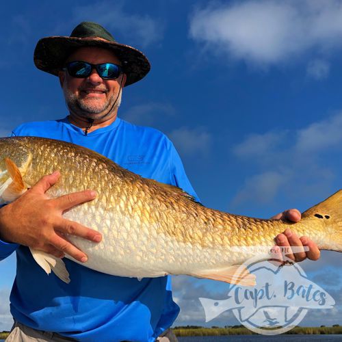 What an awesome couple I had the pleasure of having on the boat today! Mr Harvey has been fishing all over the country, and has been wanting a citation red drum for a long time. He also really wanted to hit that 50” mark, well he did both today! Him and Mrs. Tina are trying to spend more time together, and experience different things. Well, they got to experience about the best of what the Neuse River has to offer! Mrs. Tina went from admitting she didn’t have much experience fishing, to casting and hooking trophy fish like a pro, she ended up landing several all on her own. Seeing them learn what we’re looking for and how to properly work the artificial bait on the TFO Rods was great, congrats guys! Look forward to sharing the boat with y’all again. 