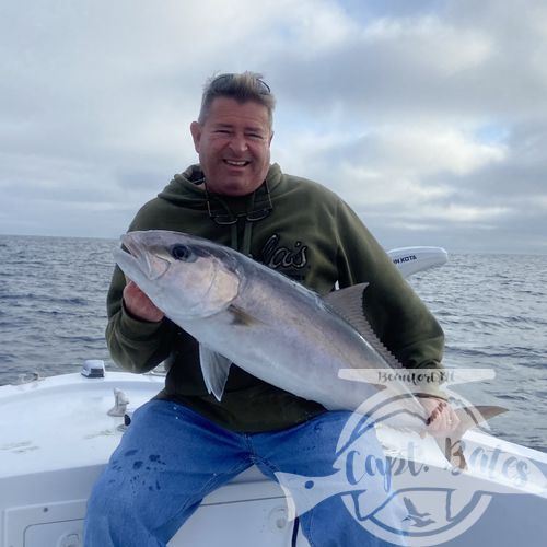 Had a blast with this crowd and showed them what the reef donkeys(amberjacks) were all about! Live bait and topwater explosions kept things interesting for a while! Stopped on the way in to do some vertical jigging and released a nice flounder!