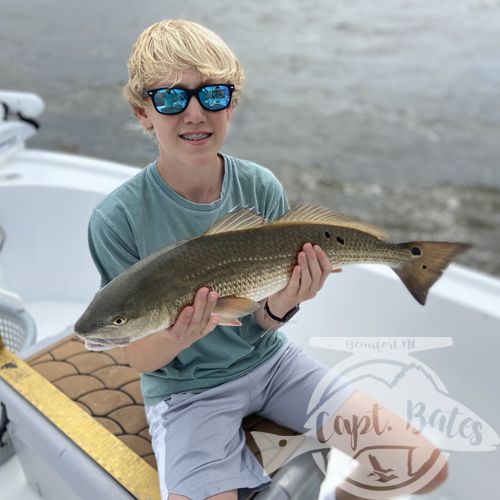 Wesley and his dad fished with me last month and wanted quantity over quality so we wore out the sea mullet, this month they wanted to try for quality. Wesley and Oscar absolutely slayed the redfish this afternoon! Mid to over slots kept them busy for a couple hours they even started netting each other’s fish! Great time bending the Temple Fork Outfitters inshore medium and listen to the Florida Fishing Products osprey 3k sing!