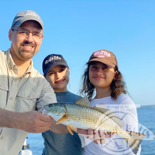 Outstanding family with a pretty incredible story, had the pleasure of introducing them to topwater fish for redfish! Safe travels!
