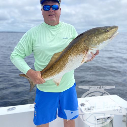 Started out with some topwater trout, then it took a little while to find the trophy redfish but ended out the trip with a great bite more then a handful on corks and swim baits with a great repeat client!