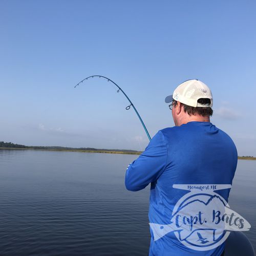 Had two awesome guys from Jersey, that listened well and were a lot of fun to have on the boat today. We worked some scattered bait, stuck with it and it paid off! Caught a bunch, lost a few, thats the way it goes sometimes! They were first time corkers and picked up on the technique quickly, things are quickly getting back to normal after Dorian! 