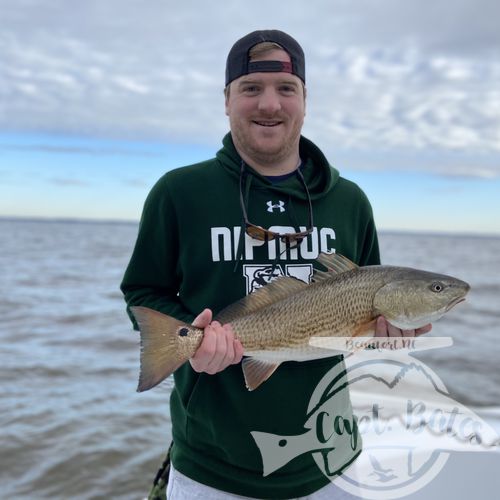 This group of old high school buddies from Rhode Island made the best of the day, despite the wind. We made the call to go red fishing with stead of going in the ocean and it paid off big time!