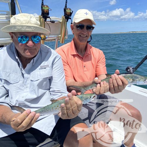 These two brothers just wanted a nice relaxing trip half day trip. We had a good time, caught a bunch of fish. They weren’t interested in keeping any fish or we could have filled the box. Good midday trolling bite.