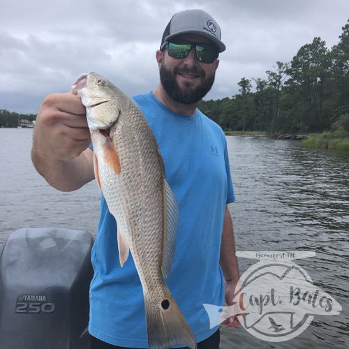 Had a blast with a big corporate trip today! They showed up late and made looking for big drum very difficult with the cold front and wind, but a bunch of specks and Reds while hiding out of the wind made for a good time and a bunch of laughs!