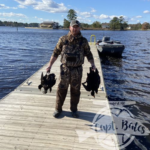 Not the easiest day, but took two trips to carry the ducks to the truck. These boys came down from Gettysburg to hunt for the day. It was one of theirs first duck hunt ever and he got his first ducks! After letting him do most of the shooting for a while the other two really started putting them in the drink!