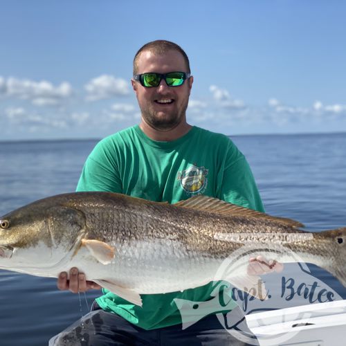 Finally the big fan shut off and we were able to get back after the trophy red fish! Hurricane 2 years ago and a bad nor Easter last year kept us from getting after em! But the Prevette’s wait finally paid off with gold!