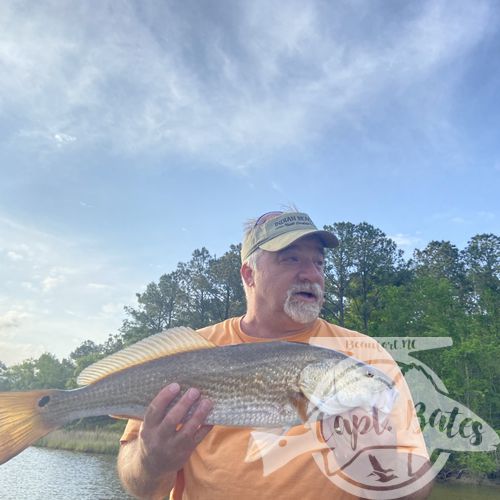 Great morning with fun repeats on some nice schools of slot redfish up to 26”! Casting artificial lures in shallow water. Keeper trout were harder to come by but lots of throwbacks. 