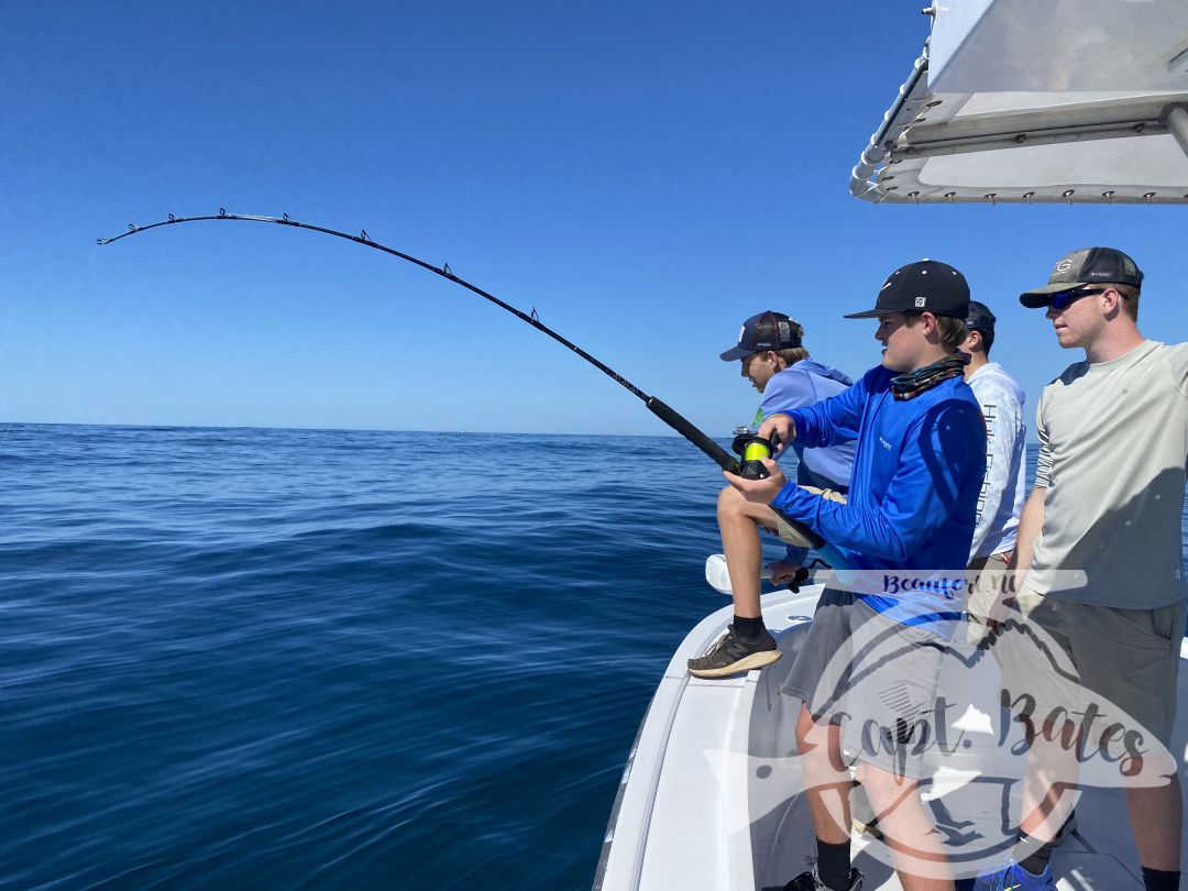 All these boys hooked in to the biggest fish they ever caught! Kings and sharks were the name of the game!