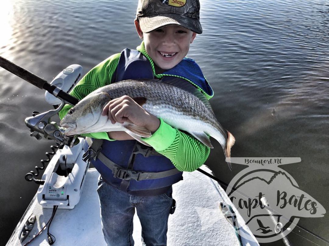 Aint got my teeth, but got a nice redfish!