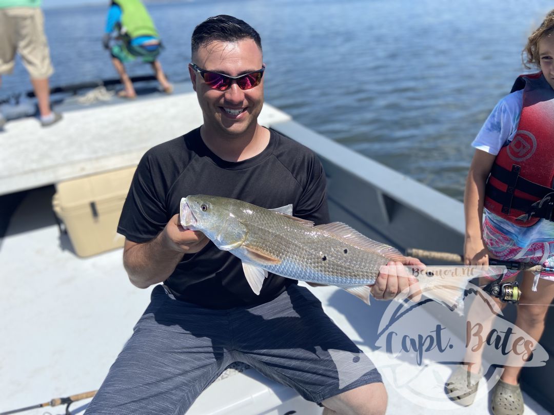 First thing this morning We covered casting with the kids explained the game plan, and they fished hard picked away at redfish throwing artificial lures. Little sister 9yo had the hotstick and showed the boys how it’s done! Pleasure to be able to introduce all 4 anglers to their first ever redfish!