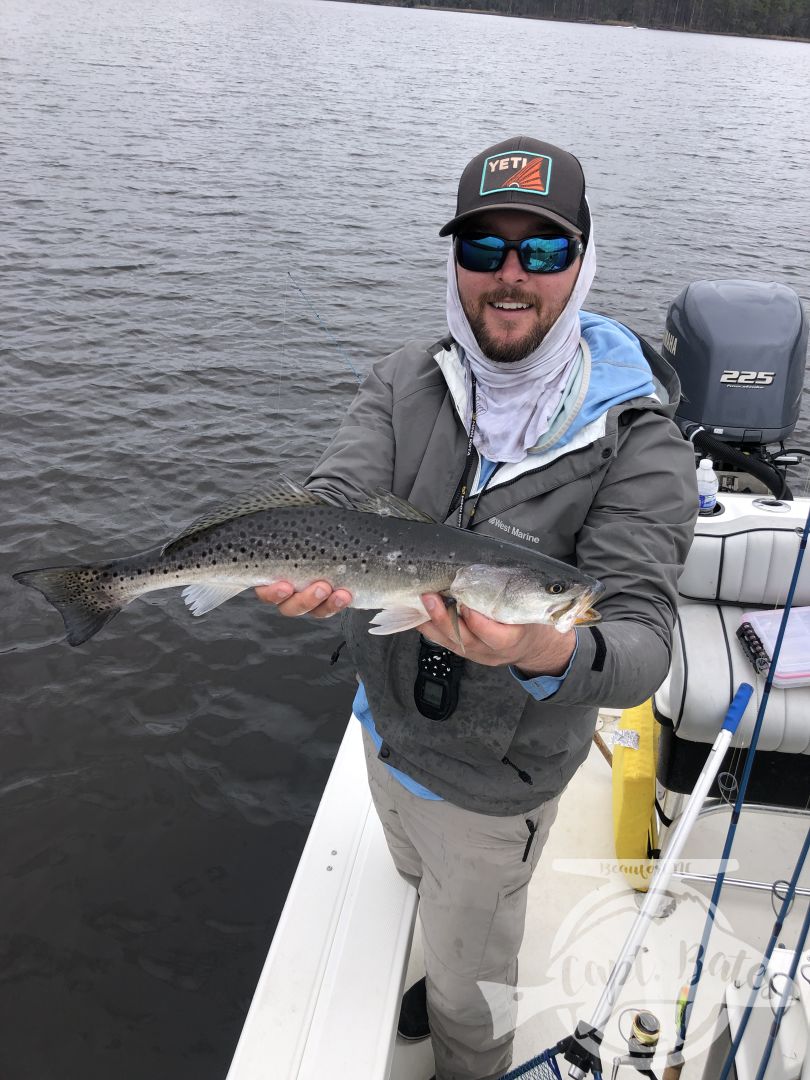 Fished with my good friend Will today and we had an absolutely incredible day with huge numbers of big trout! We caught them on almost everything in the boat, in closing topwater and fly rods! February and March fishing is severely underrated! 