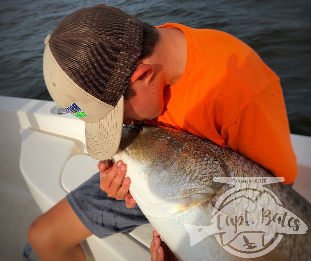 Had a great couple hours this afternoon  with my Son Buddy, and his best friend Corbett! Corbett did an excellent job hooking and fighting these Neuse River buffalo reds! Was super proud of the way Buddy helped him, untangling lines, giving instruction, netting the fish, and encouraging his friend! I think he’s starting to feel the enjoyment from helping others catch their fish of a lifetime!