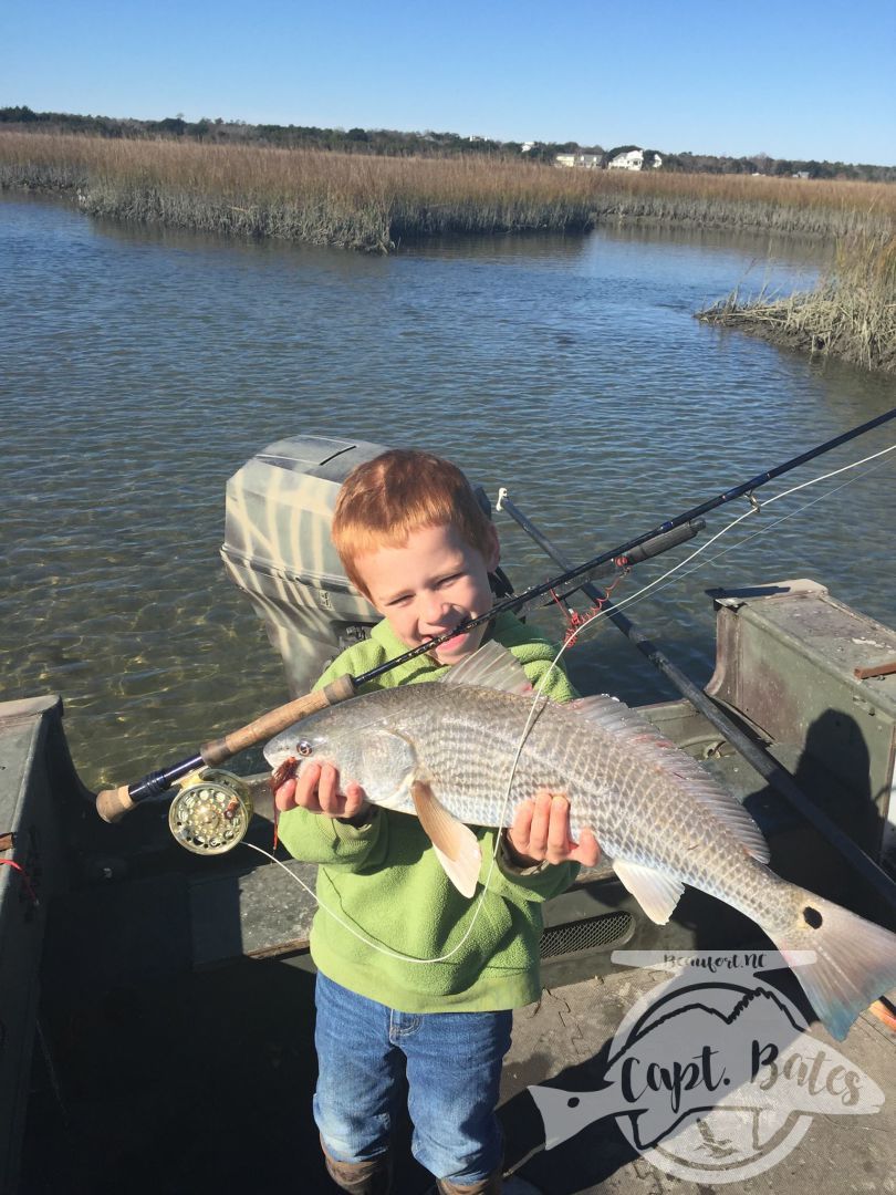 Upper Slot redfish from a great winter day!