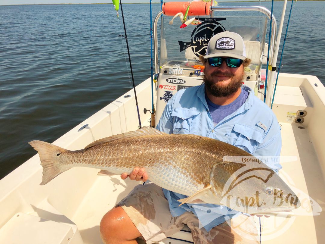 Great day for Andrew! He’s no stranger to these trophy reds, and it shows! From the way he fought them, putting lots of pressure on them to get them in quick, to the way he knew how to revive and release them! Had a ton of fun with this bachelor party group this afternoon, what a great idea! 