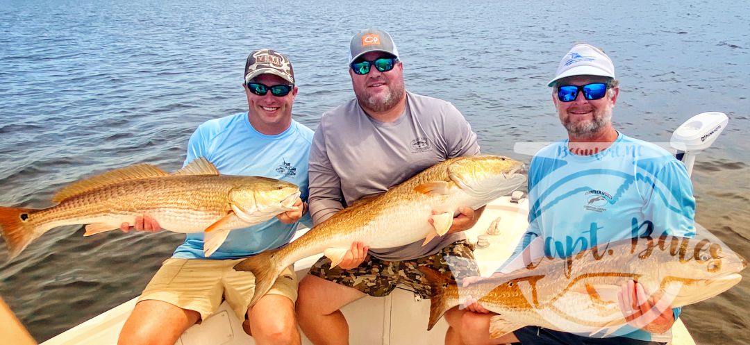 I don’t even know where to start with today’s report...rain band looked like it was going to push north and get out of the way early, it hit the river and grew. We stopped and threw some topwater at trout waiting for it to pass, missed a handful of trout blow ups. Decided to go big redfish corking and found some in the heavy rain. 

Changed gear for a little bit when it slicked out and everyone caught slot redfish on topwater. Mr lee missed a blowup and his buddy asked if he wanted him to show him, the fish, Lee told him ya, well he did! He threw over to the same spot hooked the fish and it had a $100 tag in it! 