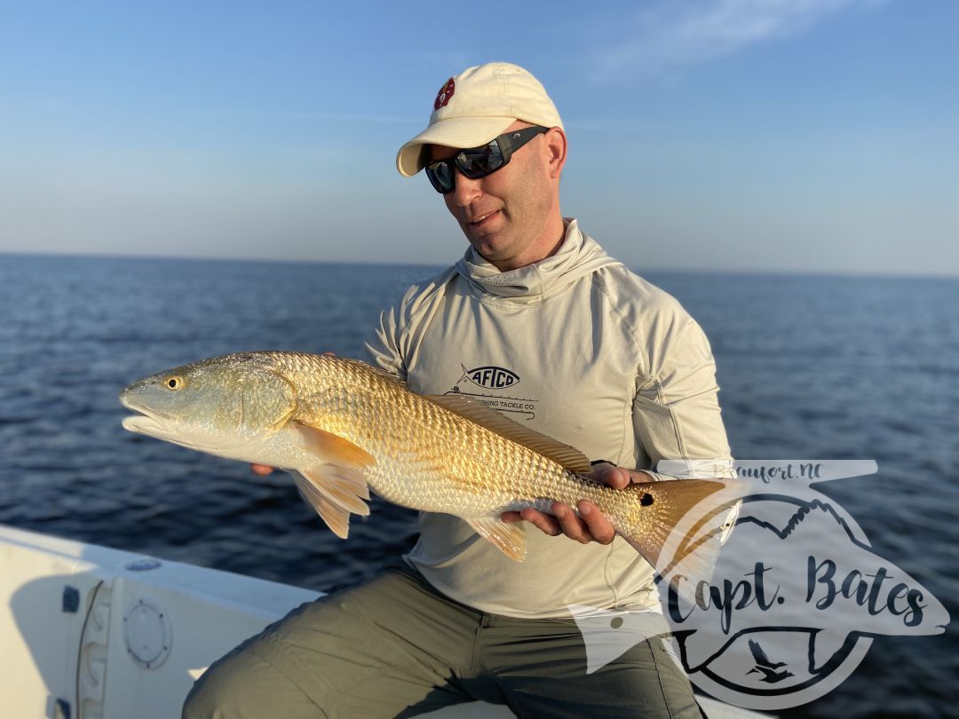 The Majors wife wanted him to get out and enjoy a fun day fishing before Uncle Sam sends him on an all expense paid cruise! Fly fish or topwater was what he wanted to do, he threw topwater hard all day! Scattered bites most of the day, landed a few nice slots, lost a monster trout before we could net it, and a lot of uncommitted blow ups, some very large suspicious follows. All in all we had a great time and always good to catch up with Ray on the boat. Semper Fi 