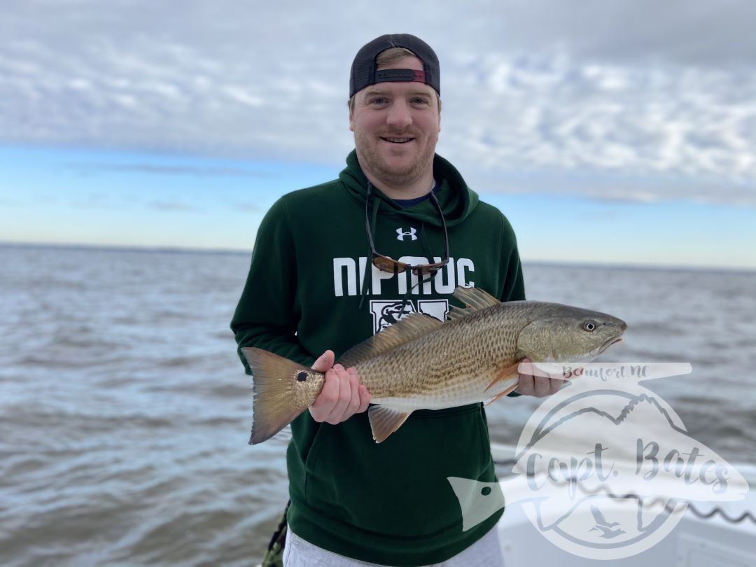 This group of old high school buddies from Rhode Island made the best of the day, despite the wind. We made the call to go red fishing with stead of going in the ocean and it paid off big time!