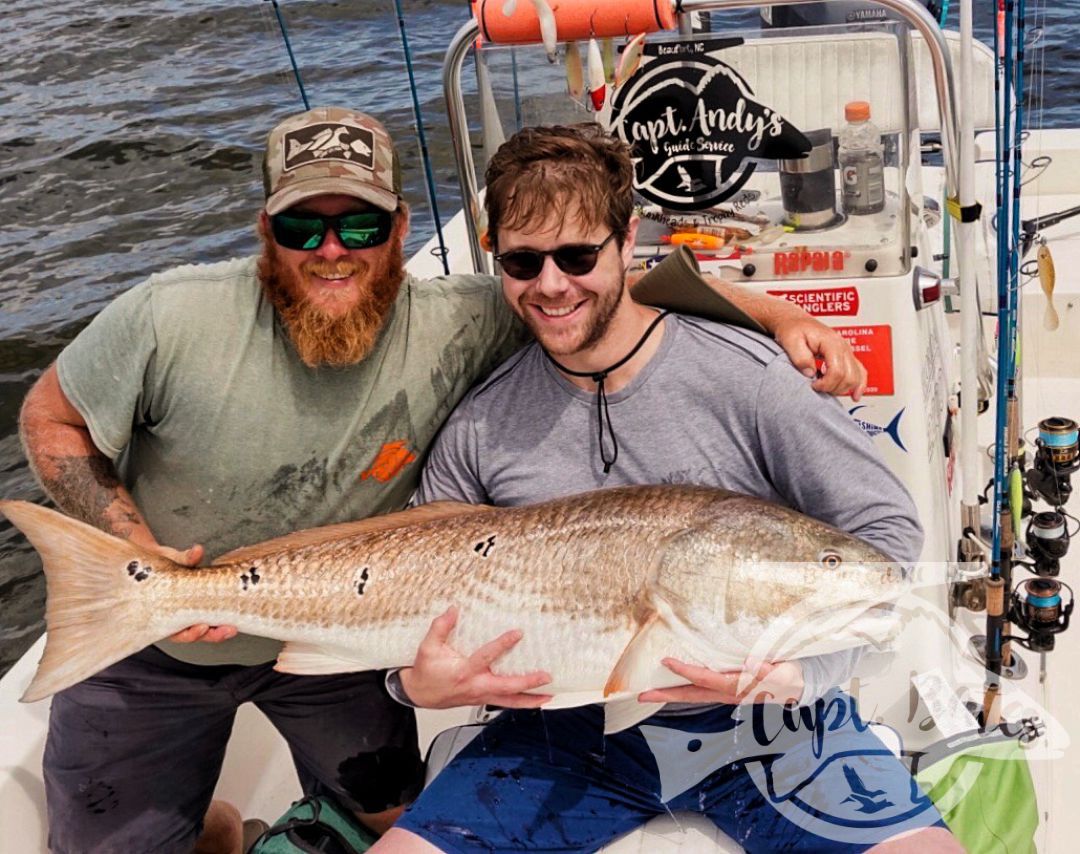 Brandon with the first trophy drum bite of the day, and his first ever gorgeous citation redfish! This is a real special fish to me, Brandon is half of the husband/wife team that are responsible for this site and other big things the Captain Bates brand will be bringing to the table! I owe them both so much, and will be showcasing them both more in the future! Its easy to take for granted the experiences that we get on the water every day, but seeing others experience it all for the first time will make you remember how blessed we are!