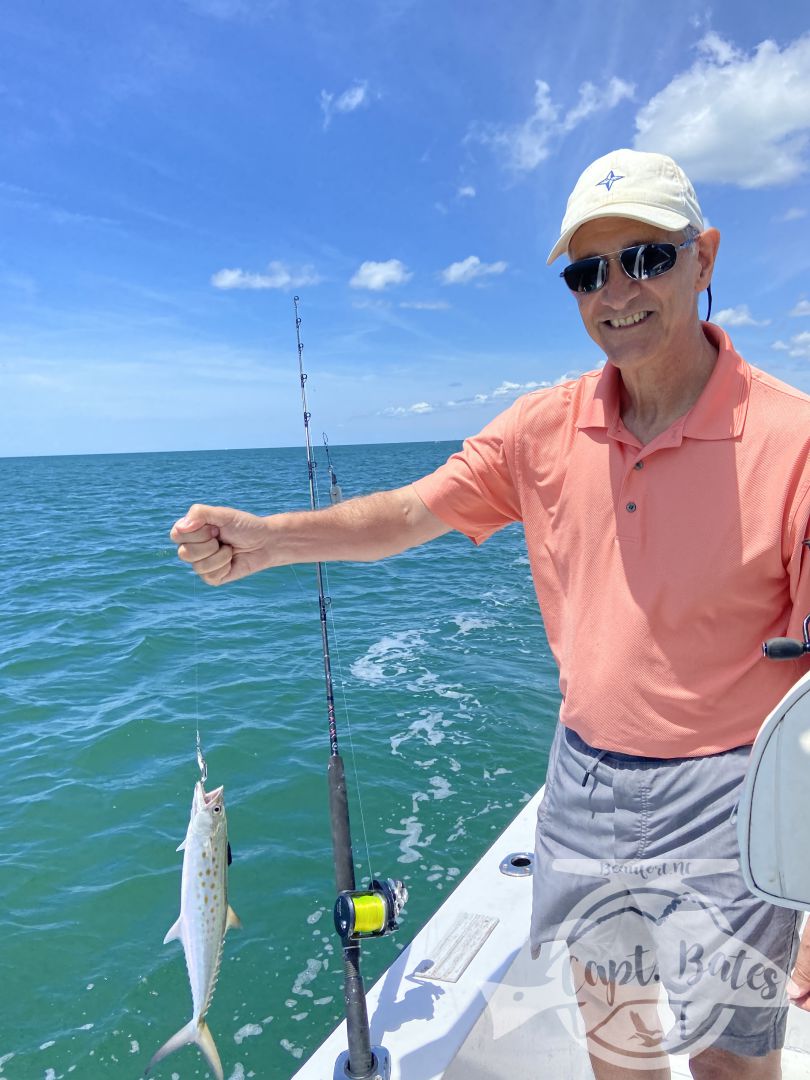 These two brothers just wanted a nice relaxing trip half day trip. We had a good time, caught a bunch of fish. They weren’t interested in keeping any fish or we could have filled the box. Good midday trolling bite.