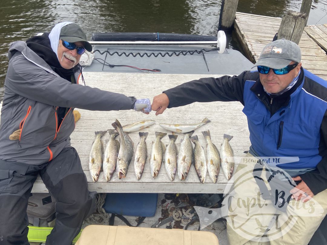 Enjoyed some really good move speckled trout fishing with some great people, before duck season kicked off! If this is a sign of what Feb-April trout fishing is going to be like it’s going to be awesome!