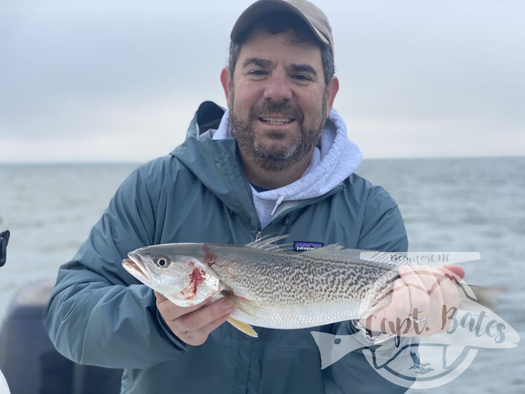 Incredible day with such a fun couple, hated to see the day end! Started out jigging graytrout and then proceeded to waylay the false albacore for hours straight! I don’t think I’ve ever seen people catch so many and never take a break! Mr Darren finally through in the towel he was give out, even though his wife was ready to catch more! Incredible day!