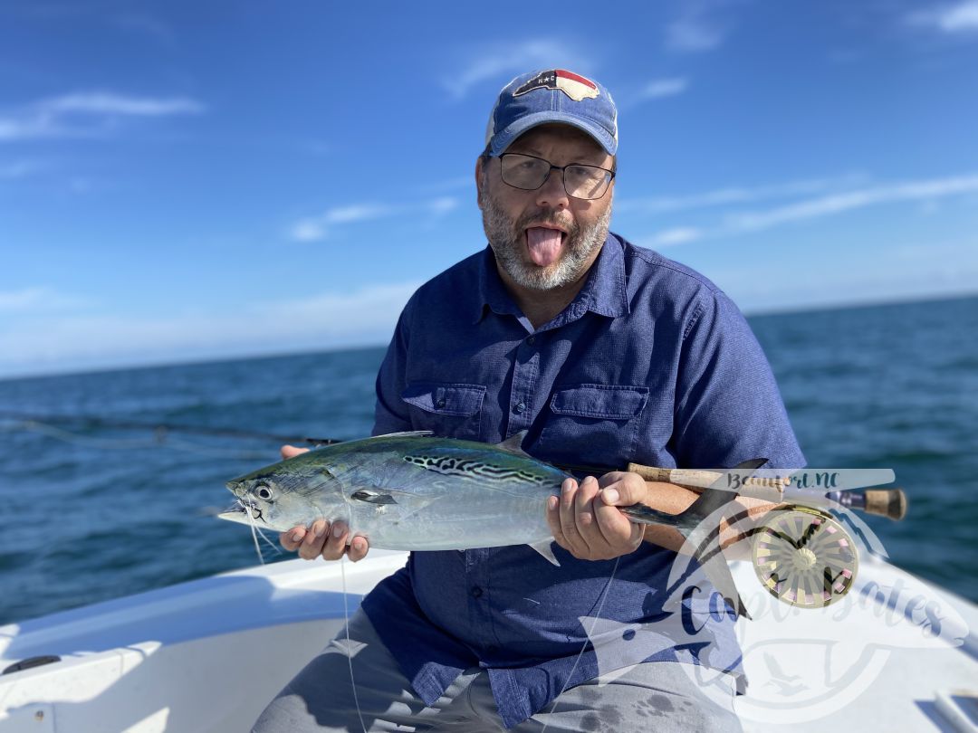 False albacore fishing remains great most days! Also seeing excellent Spanish mackerel fishing!