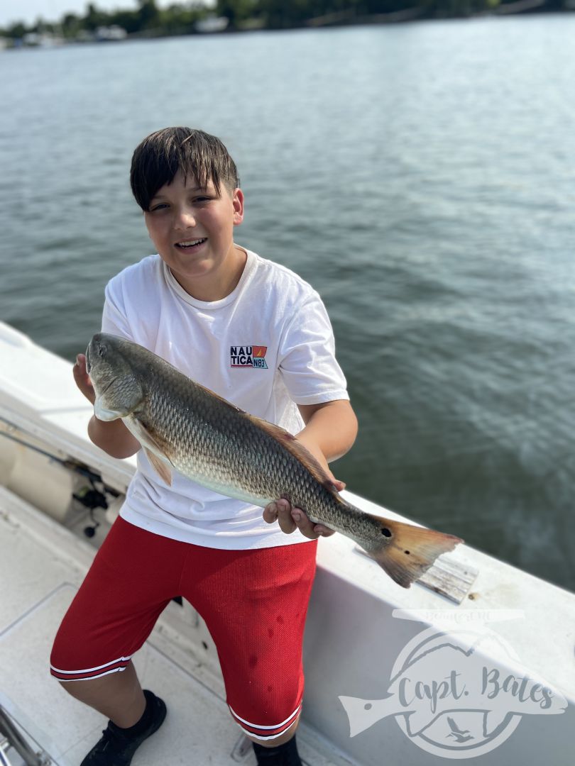 Ran a couple of half day slot redfish trips, had a great family early. Little Cooper was dialed in and had the hot stock on some nice slot fish and few good trout not fast and furious but pretty steady bite most the morning.

This evening had my man Michael and his grandpa Mr Don great folks from the Buckeye state, Michael has fished with me since my first season guiding and chooses something different every year to target, always a great time catching up with them! This year they wanted redfish, I planned on fishing for the big girls a little longer then we did but had to duck a few squalls. Got a few pup bites early and it got slow for little while but finished off strong! More personal bests, firsts and memories made! 