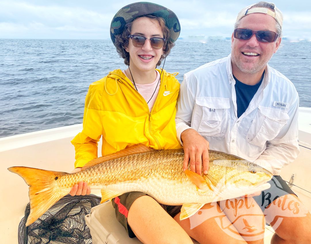 Another well rounded father/son trip. It was cool see Griffins confidence and skill level in the techniques we fish improve through out the morning. From slot fish to adult trophy redfish on his own! Another PB caught out of state shattered today(Florida this time)!