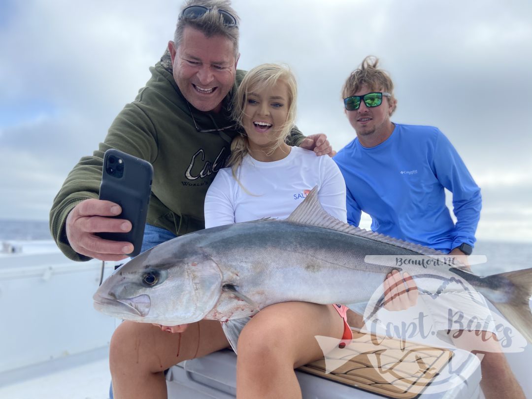 Had a blast with this crowd and showed them what the reef donkeys(amberjacks) were all about! Live bait and topwater explosions kept things interesting for a while! Stopped on the way in to do some vertical jigging and released a nice flounder!