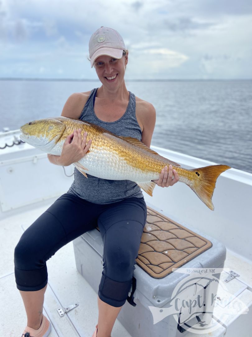 We had been on a consistent trophy drum bite for a while up until yesterday, midday bites and finding fish late into a 5hr trip can be frustrating. I highly recommend booking 8hr trips to allow us to make the big runs in search of these fish on days things are difficult.