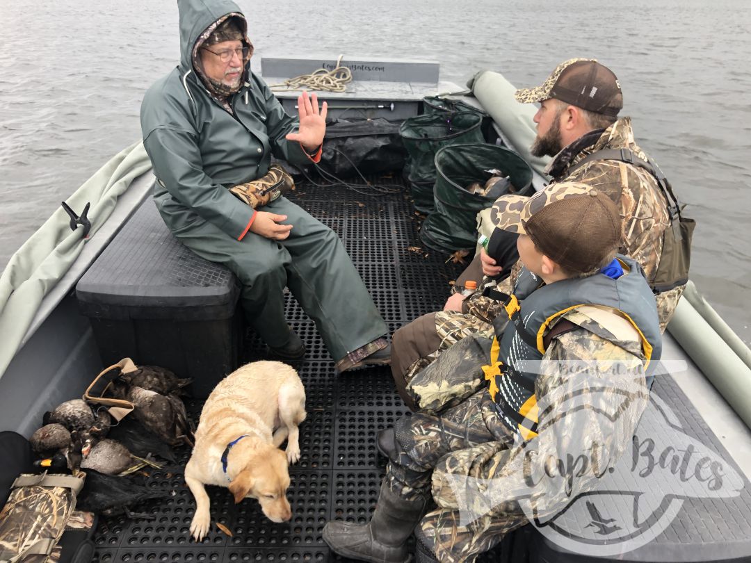 Today will be a trip I will never forget, I had the pleasure of hosting 3 generations sea ducking, with it being 8 year old Carter’s first ever duck hunt! He shot his first duck, first ducks on the wing, and first sea duck limit!! Other then sharing these moments with your own kids there is nothing like being there when the youngins get to experience all of what we love to do for the first time. Thanks for allowing me to be a part of it Cees Justen and Rick Justen, helluva a job Carter! I think he’s ruin’t.