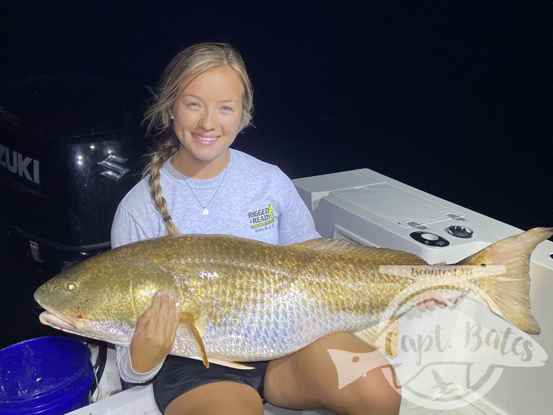 We had been on a consistent trophy drum bite for a while up until yesterday, midday bites and finding fish late into a 5hr trip can be frustrating. I highly recommend booking 8hr trips to allow us to make the big runs in search of these fish on days things are difficult.