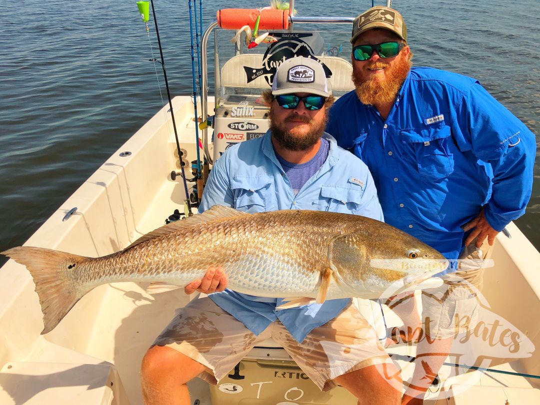 Great day for Andrew! He’s no stranger to these trophy reds, and it shows! From the way he fought them, putting lots of pressure on them to get them in quick, to the way he knew how to revive and release them! Had a ton of fun with this bachelor party group this afternoon, what a great idea! 