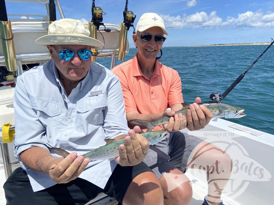 These two brothers just wanted a nice relaxing trip half day trip. We had a good time, caught a bunch of fish. They weren’t interested in keeping any fish or we could have filled the box. Good midday trolling bite.